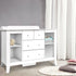 z Baby Cabinet Change Table Tallboy Drawers Dresser Chest Storage White
